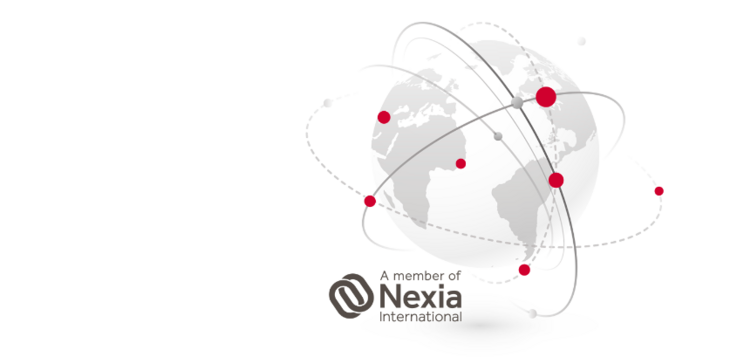 Nexia International Weltkugel